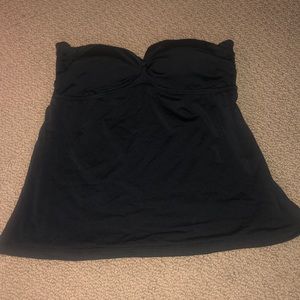 BOGO 50% Black Tankini Top